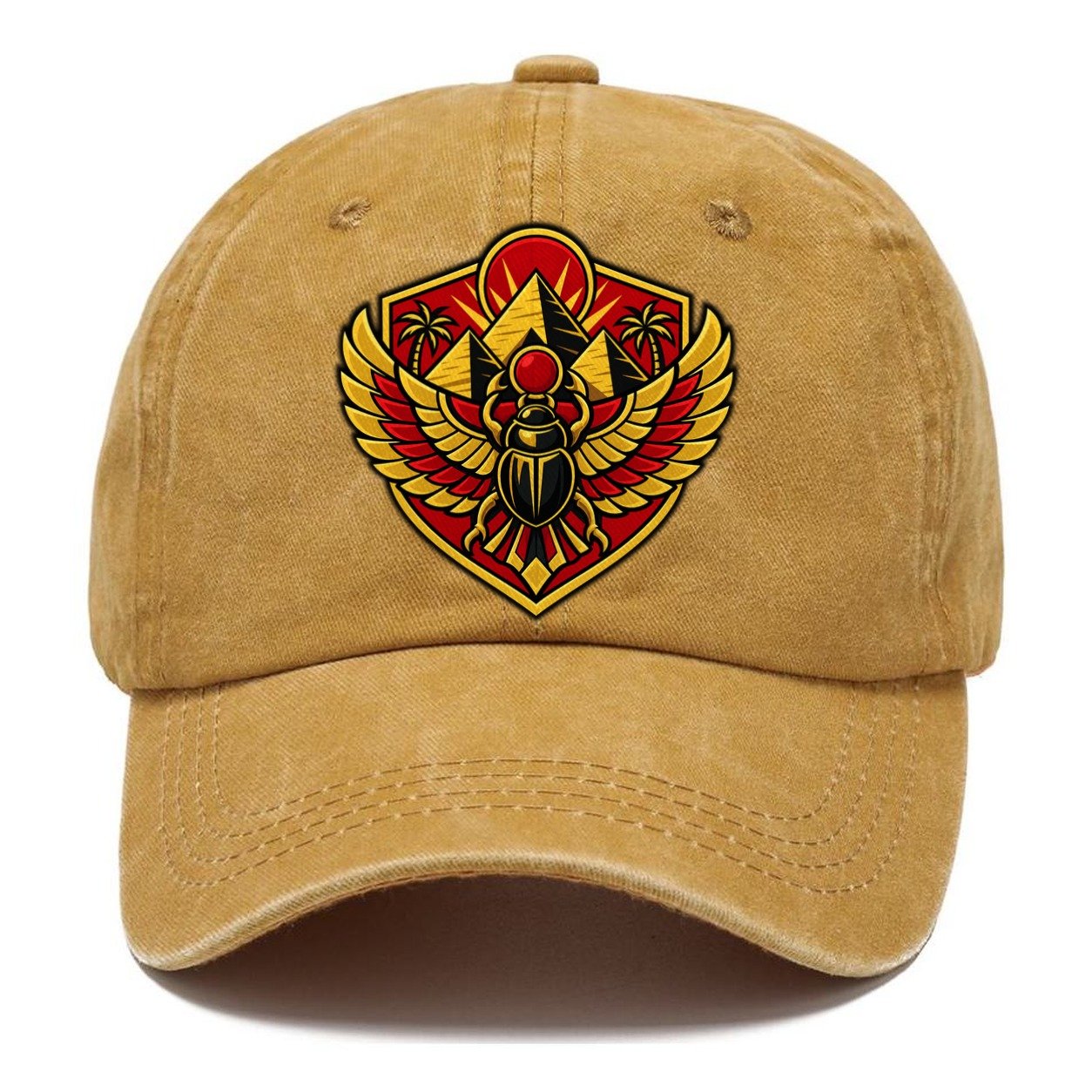 Egypt Minimal Emblem Country Logos Classic Cap – Golden Harvest