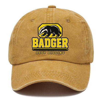 Badger Deep Digging Heavy Duty Classic Cap – Golden Harvest