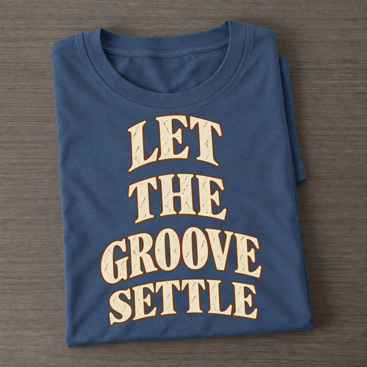 Let The Groove Settle Pastimes Companions Classic T-shirt – Twilight Navy