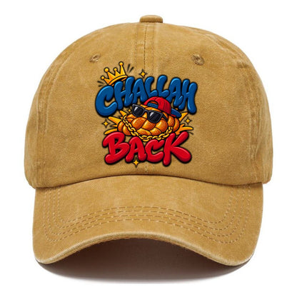 Challah Back Retro Judaism Heritage Classic Cap – Golden Harvest