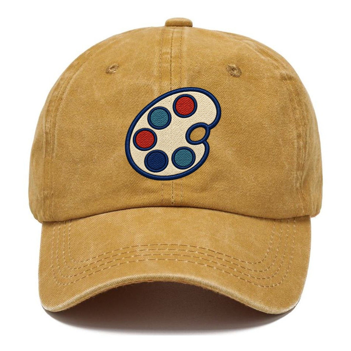Painter Palette Tiny Solo Marks Classic Cap – Golden Harvest