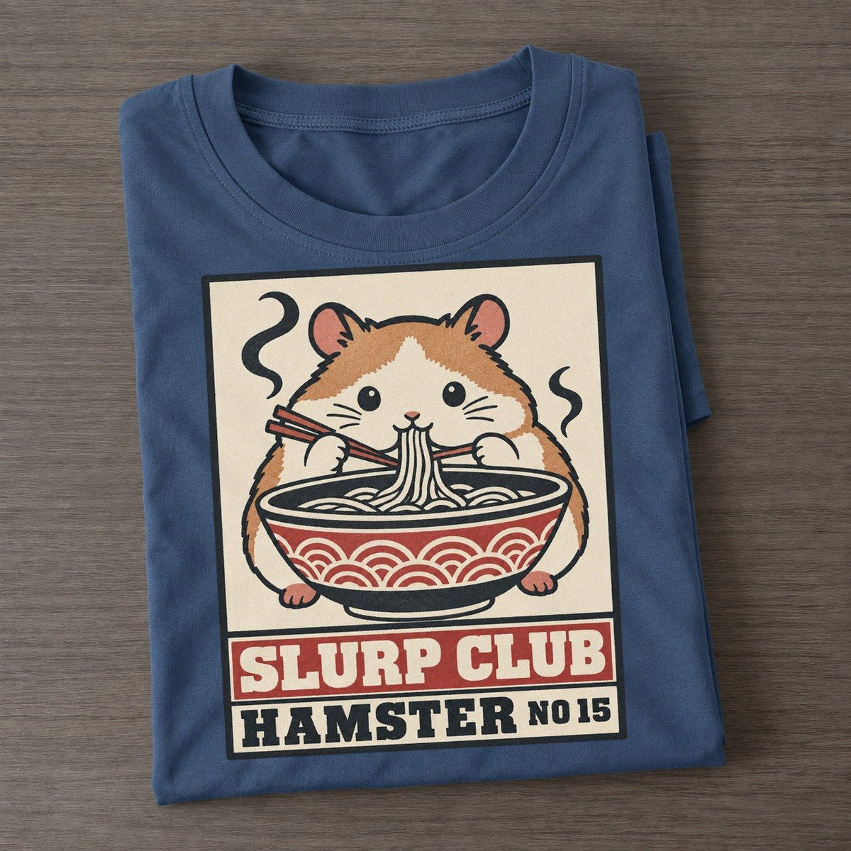 Hamster Mini Slurp Club Classic T-shirt – Twilight Navy