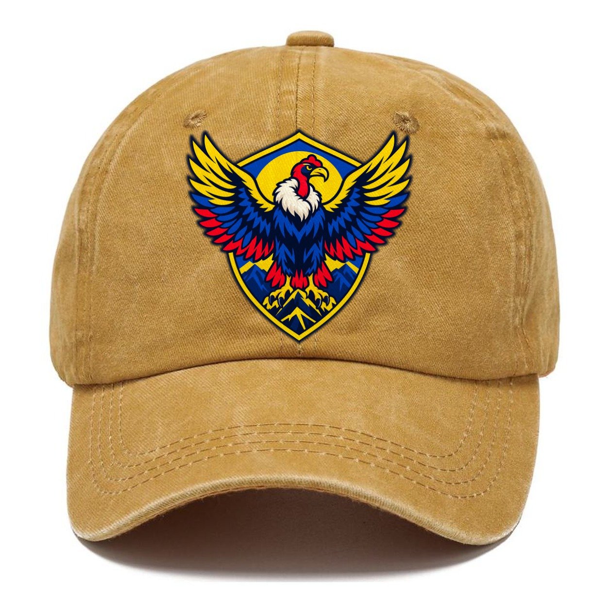 Colombia Minimal Emblem Country Logos Classic Cap – Golden Harvest