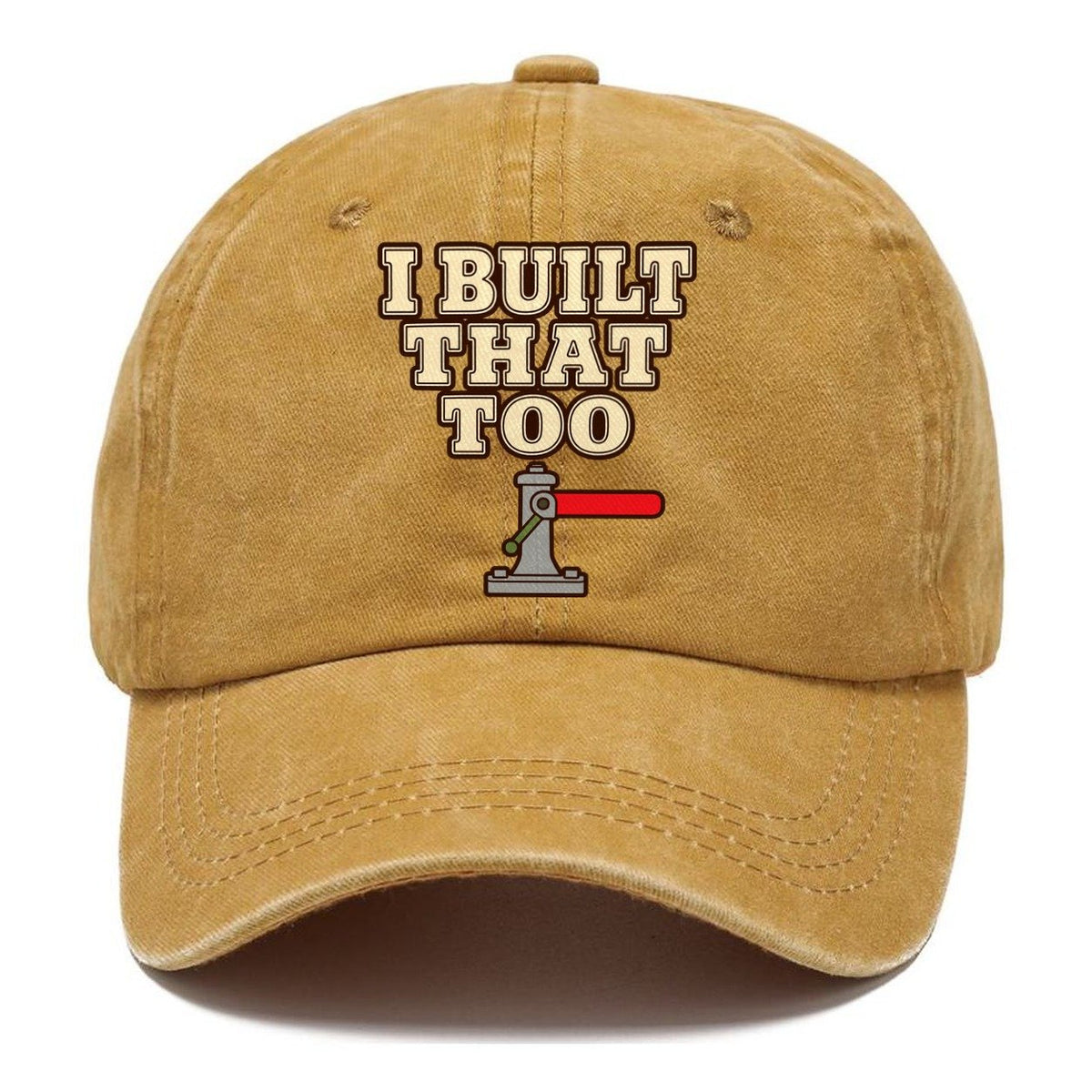 I Built That Too Model Railways Classic Cap – Golden Harvest