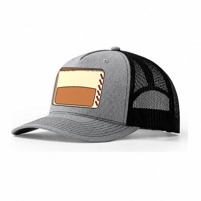 Bifold Wallet Study Leathercraft Trucker Hat – Sport Grey Black