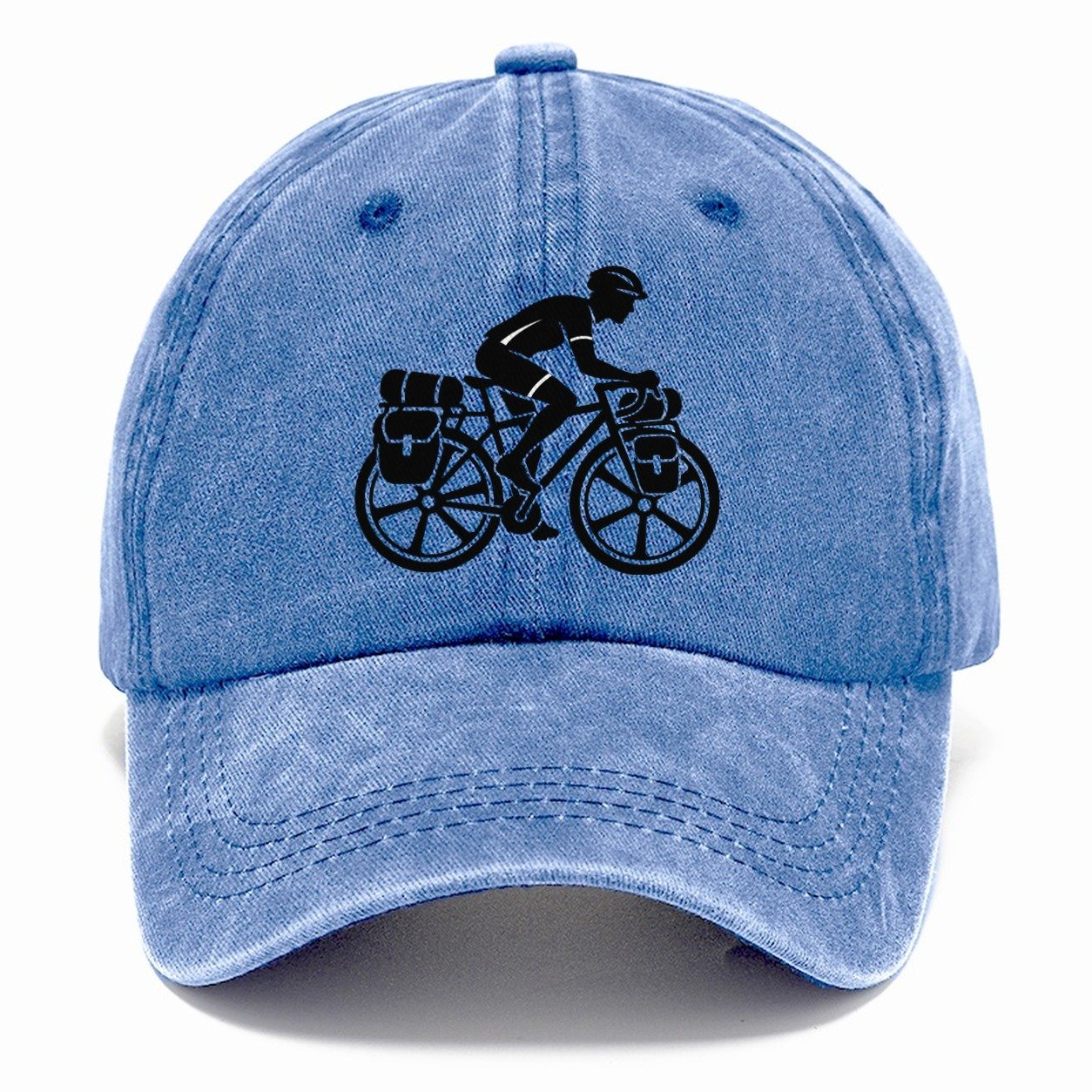 Long Distance Tourer Cycling Life Classic Cap – Summer Sky