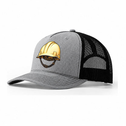 Hard Hat Heavy Duty Trucker Hat – Sport Grey Black