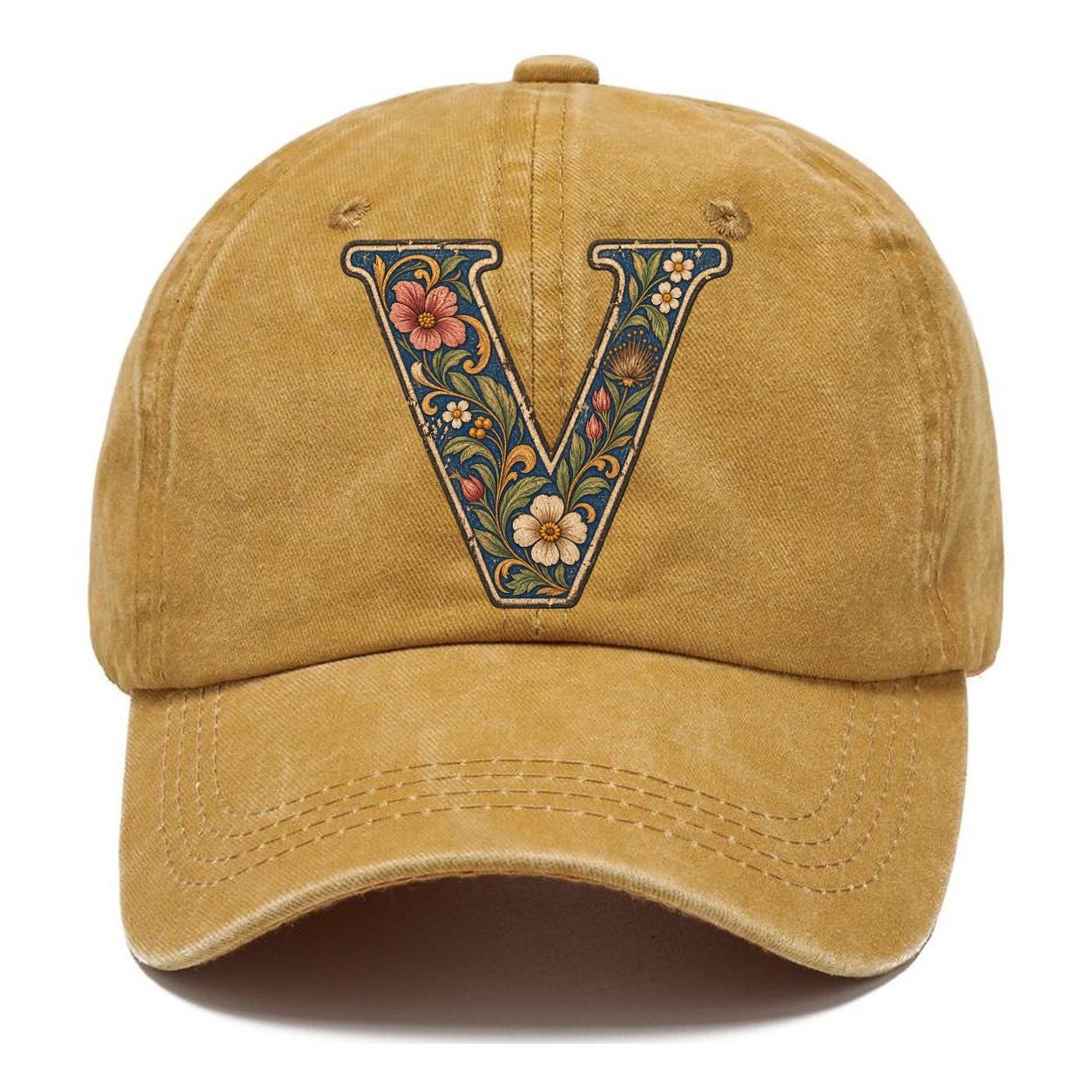 Wildflower V Monogram Classic Cap – Golden Harvest