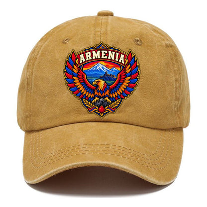 Armenia Retro Badge Country Logos Classic Cap – Golden Harvest
