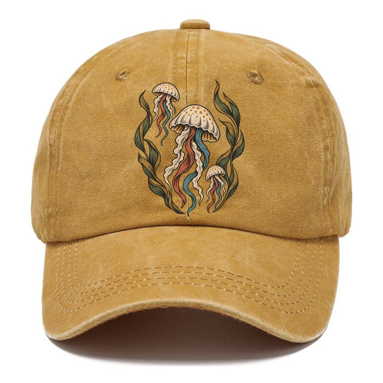 Jellyfish Kelp Lanterns Gentle Wild Classic Cap – Golden Harvest