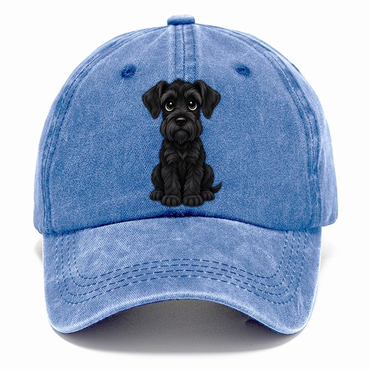Giant Schnauzer Sitting Sweetheart Classic Cap – Summer Sky