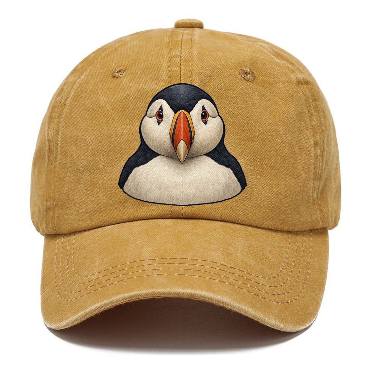 Puffin Bill Study Birdwatching Classic Cap – Golden Harvest