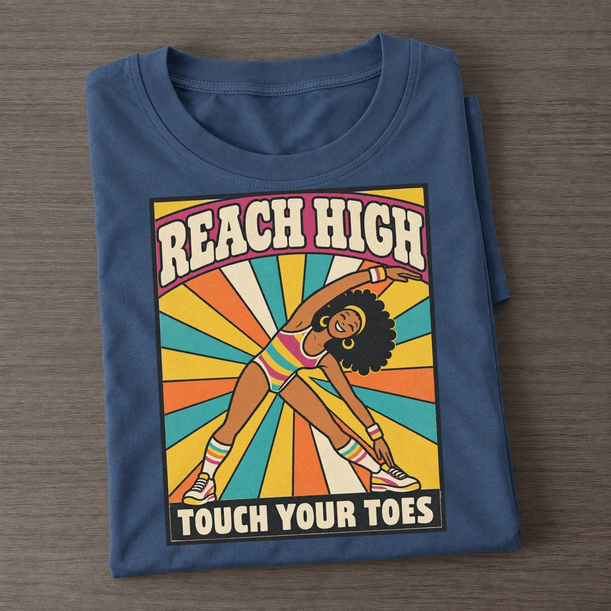Stretch Guru Boogie Bodies Classic T-shirt – Twilight Navy
