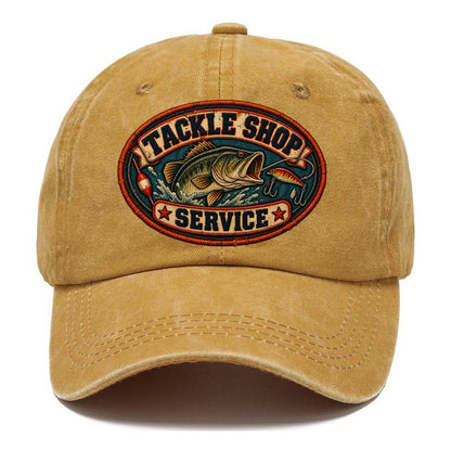 Tackle Shop Service Patch Fishing Club Classic Cap – Golden Harvest