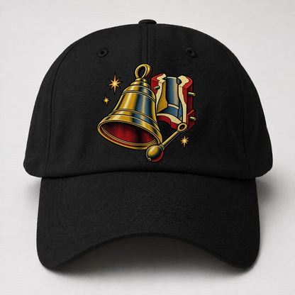 Bellfounder Handbell Mould And Clapper Uk Culture Heritage Baseball Cap – Black