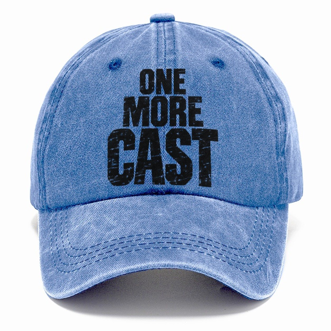 One More Cast Fishing Club Classic Cap – Summer Sky