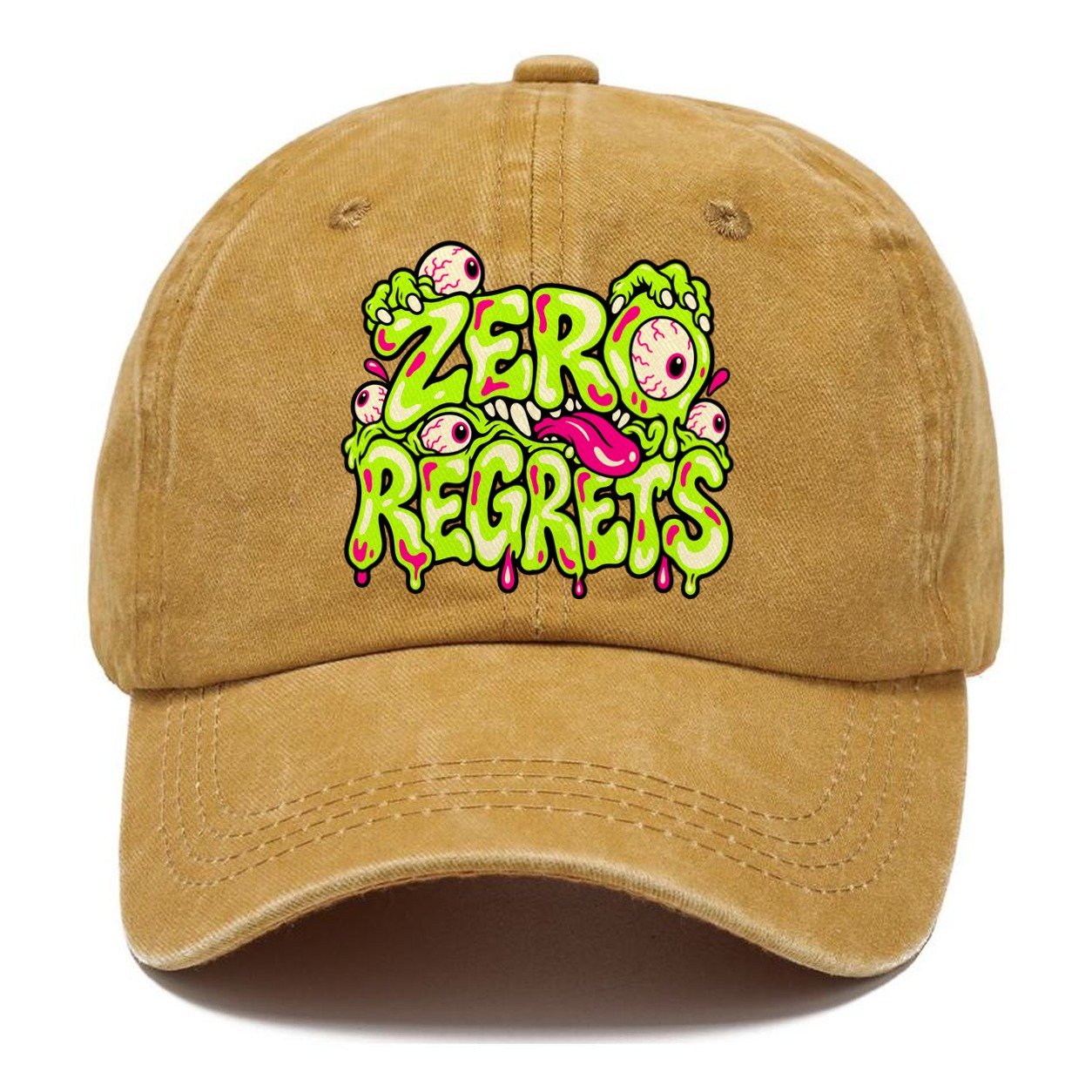 Zero Regrets Crazy Styles Classic Cap – Golden Harvest