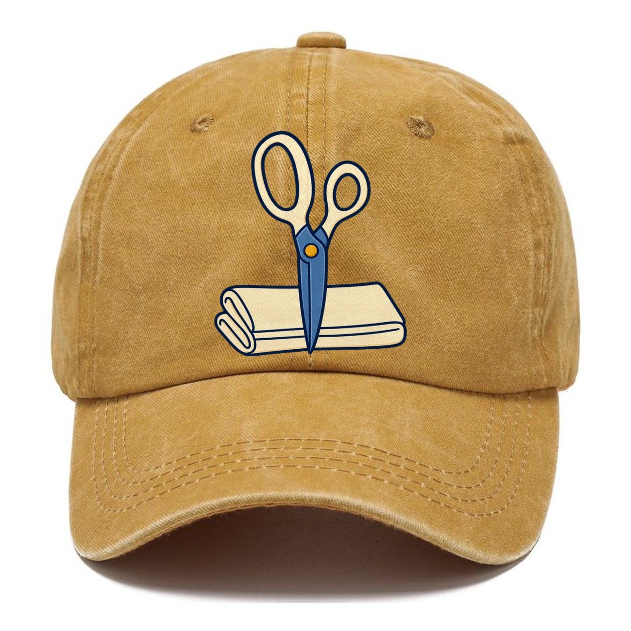 Fabric Shears Study Sewing And Quilting Classic Cap – Golden Harvest
