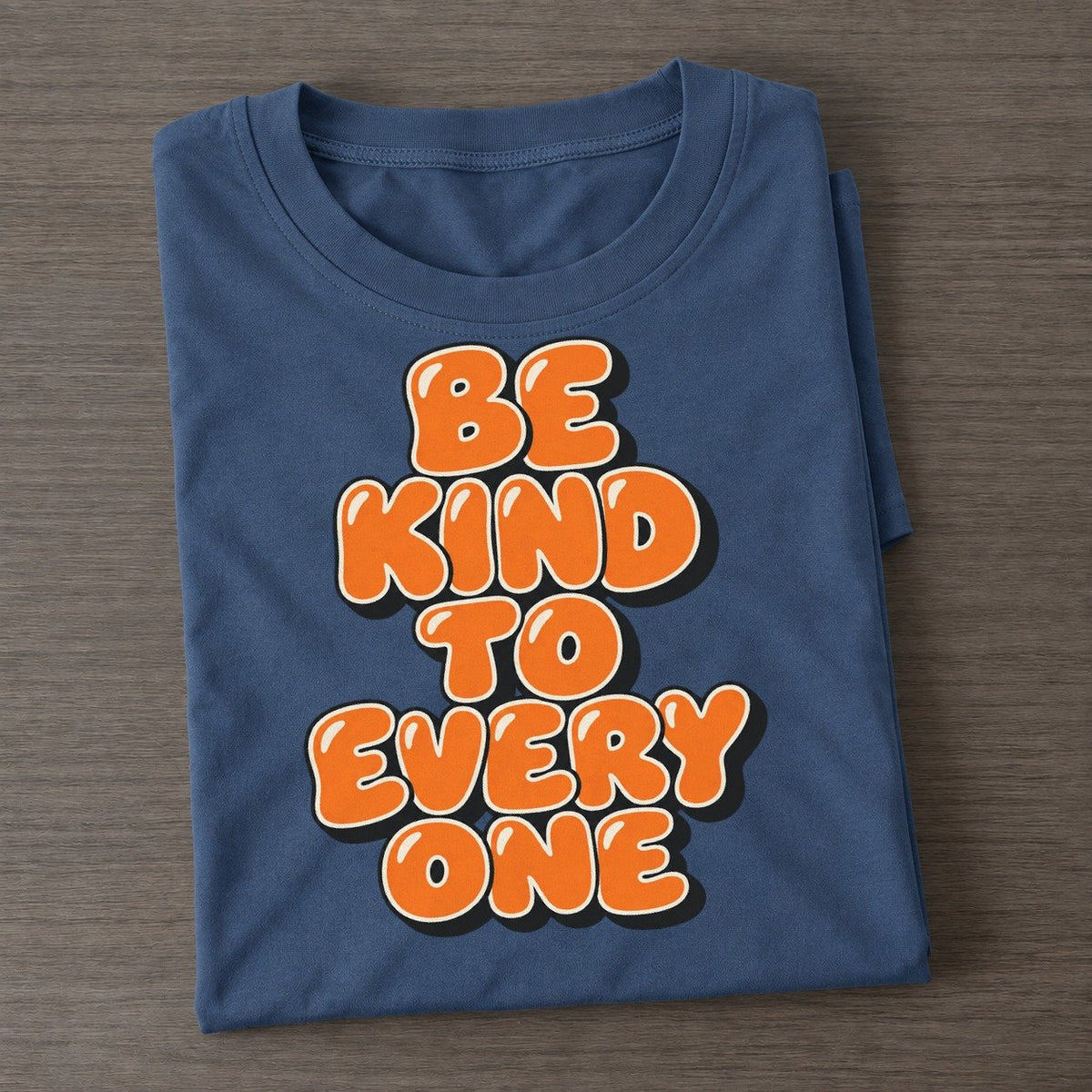 Be Kind To Every One Sunday Puff Classic T-shirt – Twilight Navy
