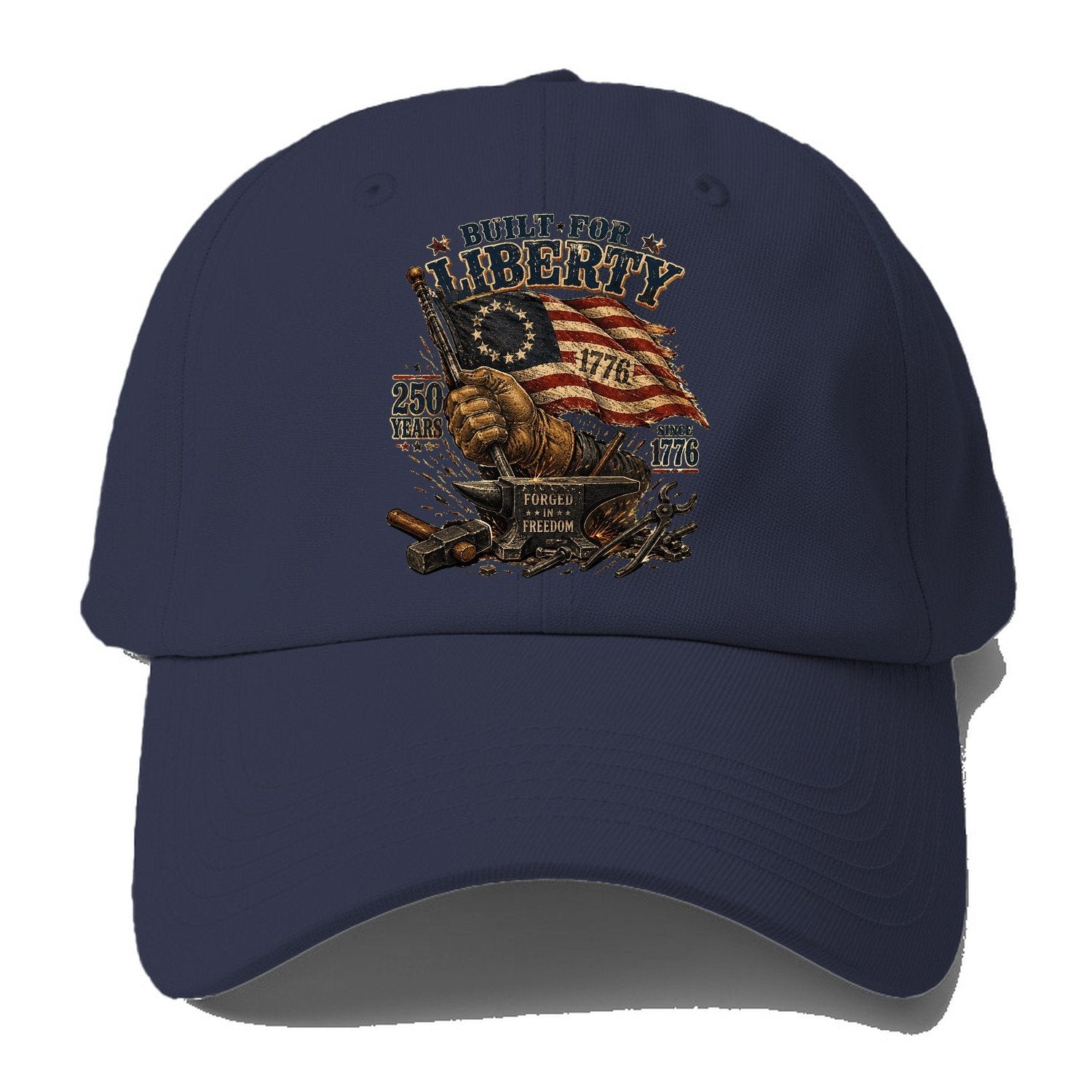 Built For Liberty Baseball Cap – Twilight Navy