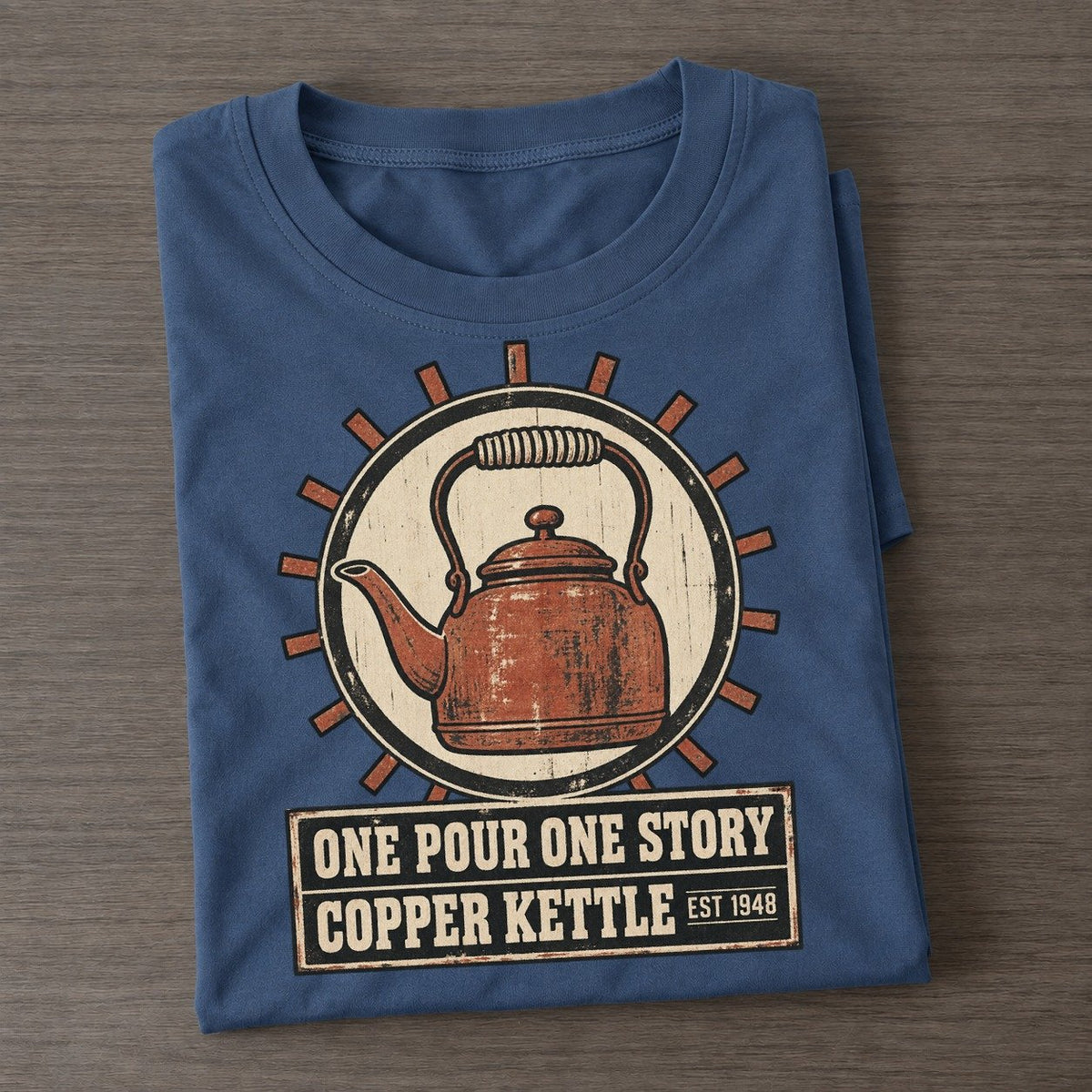 Copper Kettle Izakaya Rules Classic T-shirt – Twilight Navy