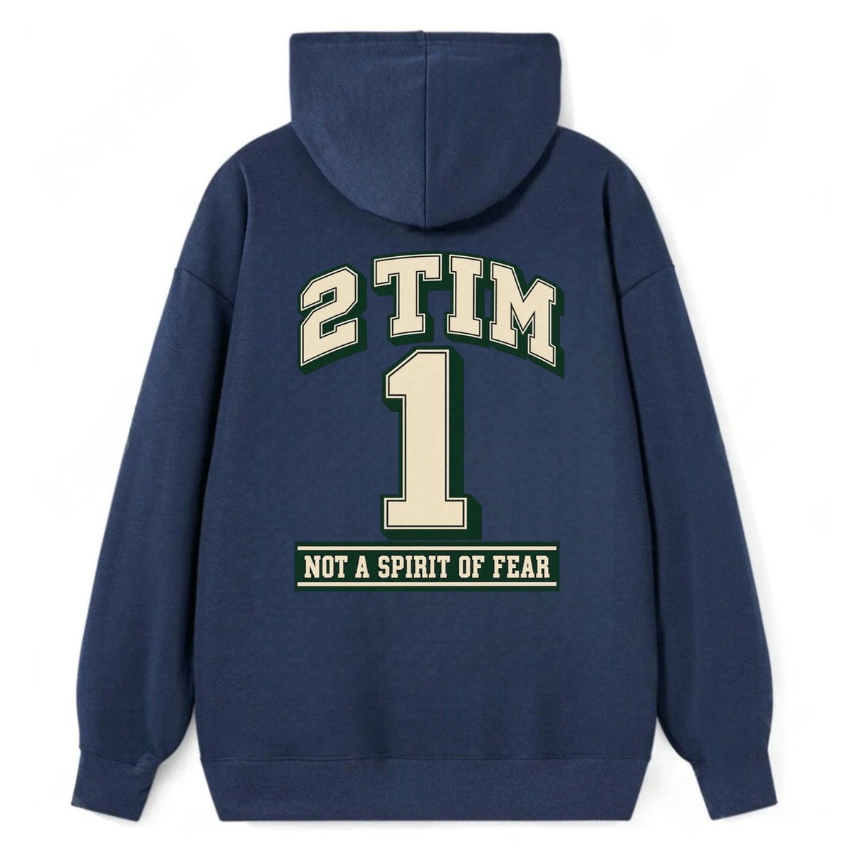 Timothy 1 Varsity Chapel Varsity Classic Pullover Hoodie – Navy