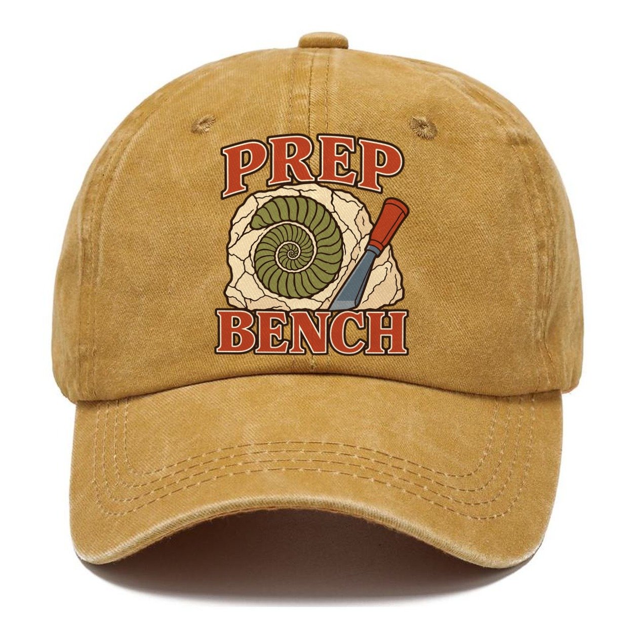 Fossil Preparation Bench Rocks And Minerals Classic Cap – Golden Harvest