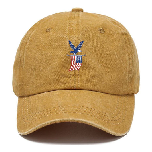 Eagle Flag Logo Classic Cap – Golden Harvest