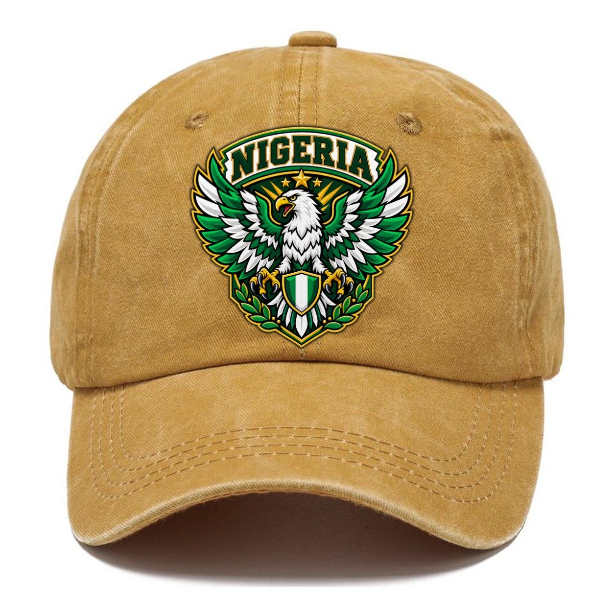 Nigeria Retro Badge Country Logos Classic Cap – Golden Harvest