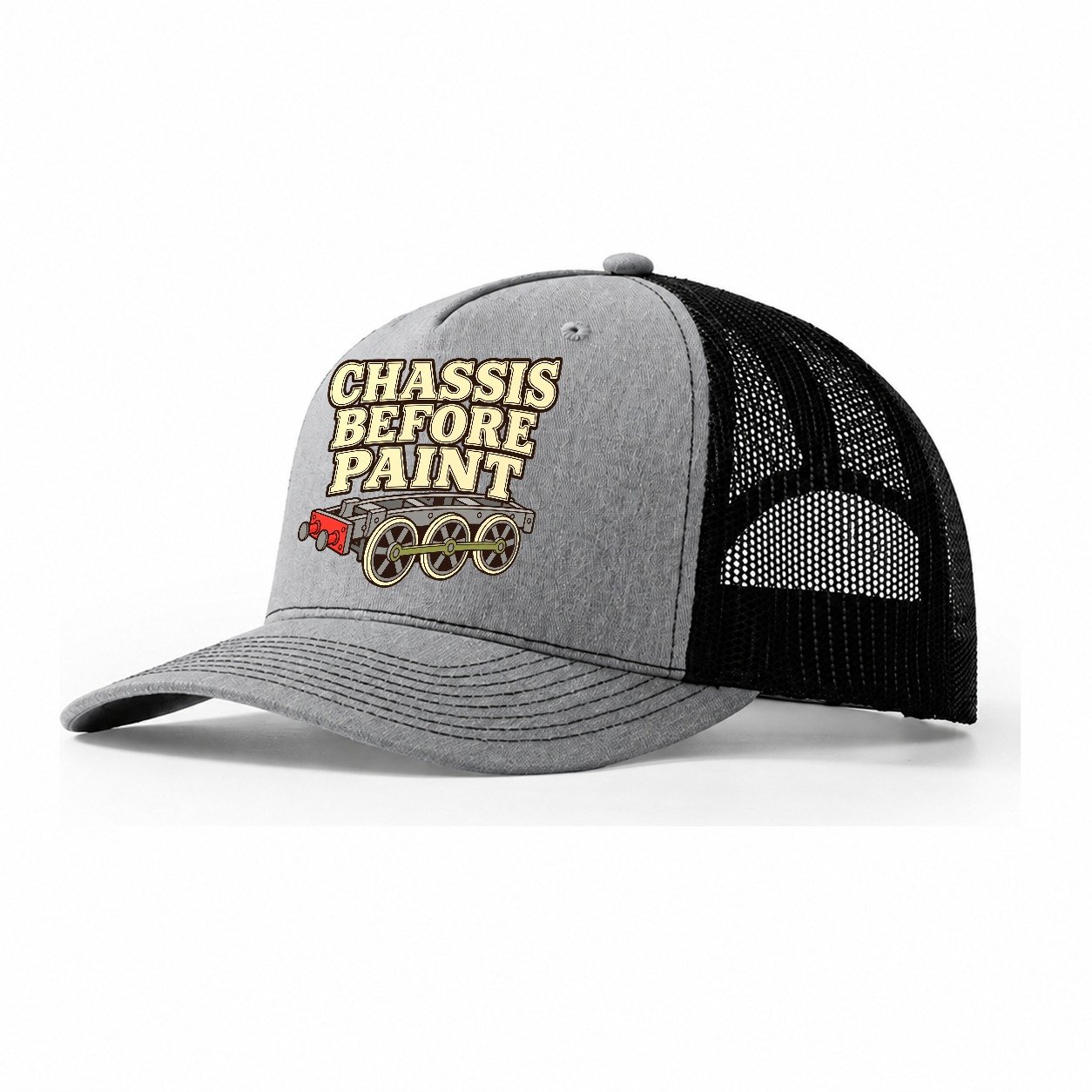 Chassis Before Paint Model Railways Trucker Hat – Sport Grey Black