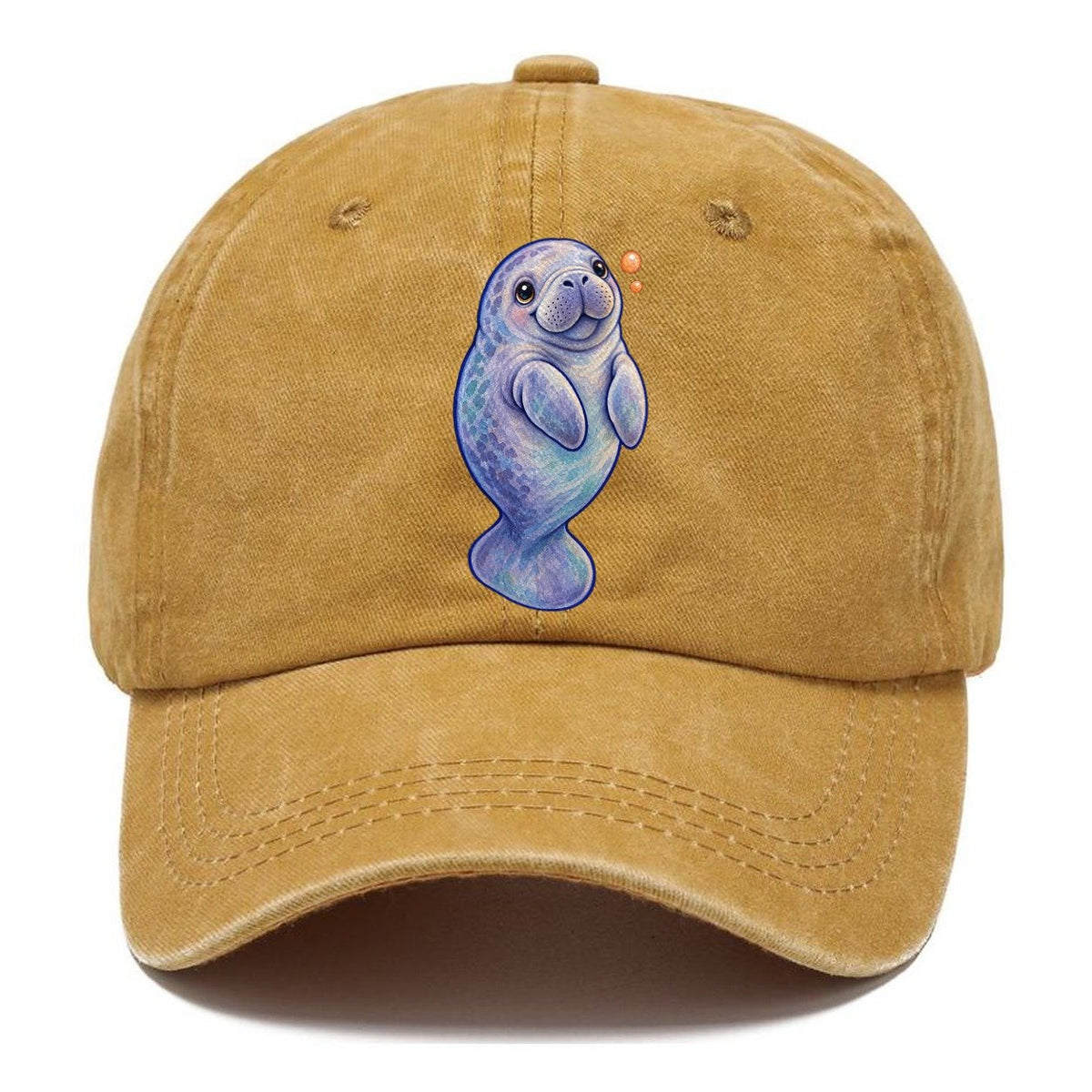 Manatee Upward Float Sea Sprite Classic Cap – Golden Harvest
