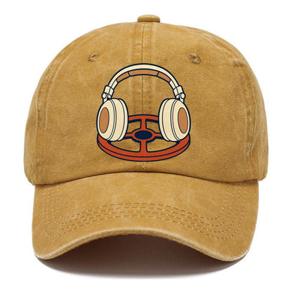 Headphones On The Coil Treasure Hunting Classic Cap – Golden Harvest