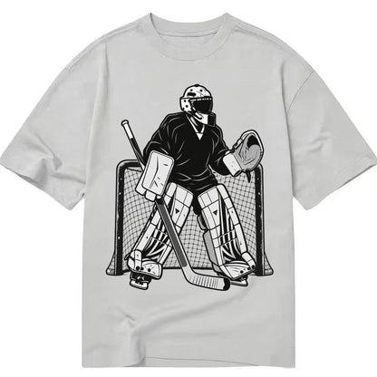 Hockey Goalie Classic T-shirt – Grey