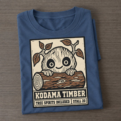 Kodama Timber Yokai Night Market Classic T-shirt – Twilight Navy