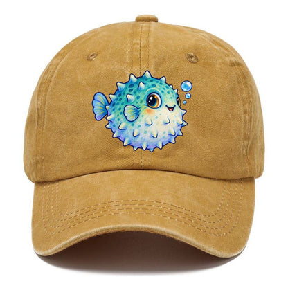 Pufferfish Side Puff Sea Sprite Classic Cap – Golden Harvest