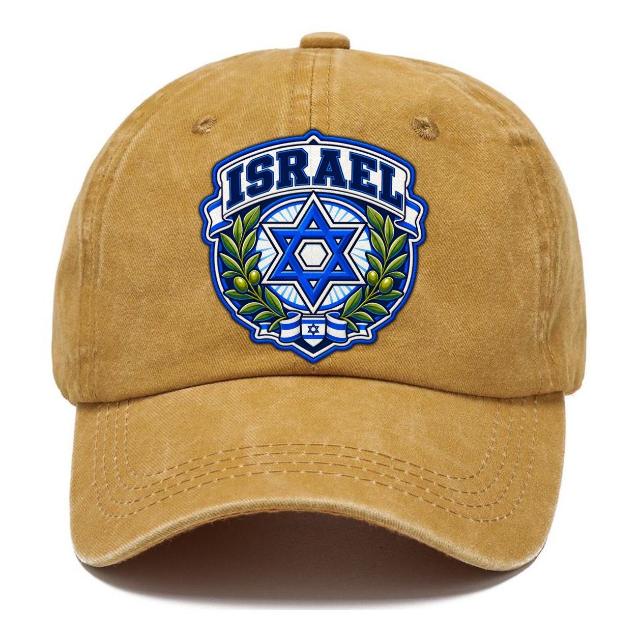 Israel Retro Badge Country Logos Classic Cap – Golden Harvest