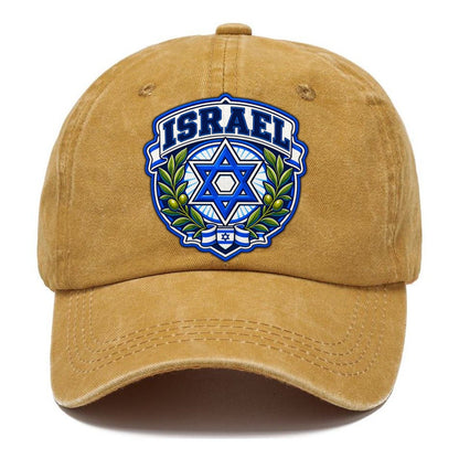 Israel Retro Badge Country Logos Classic Cap – Golden Harvest