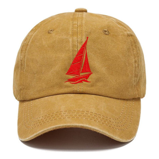 Sailboat Close Hauled Micro Motion Mark Classic Cap – Golden Harvest