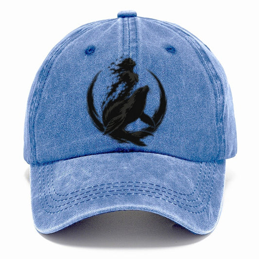Selkie Dark Markings Classic Cap – Summer Sky