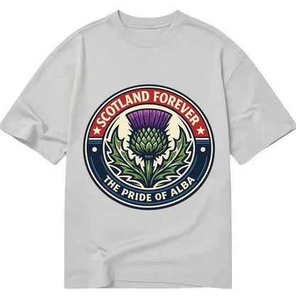Highland Heritage Emblem 3c22fce65d34 1770440654247 Classic T-shirt – Grey