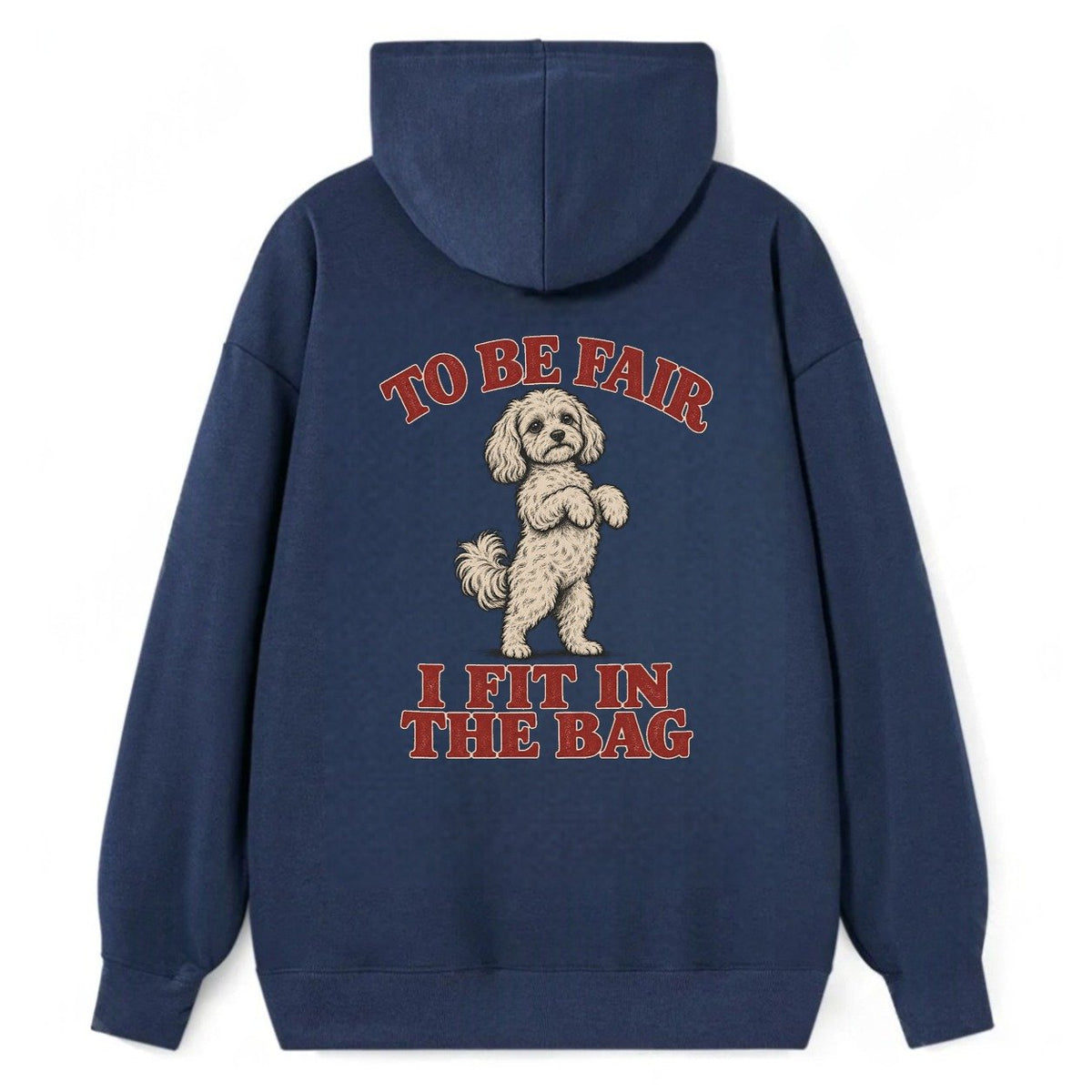 Maltipoo Dog Declarations Classic Pullover Hoodie – Navy