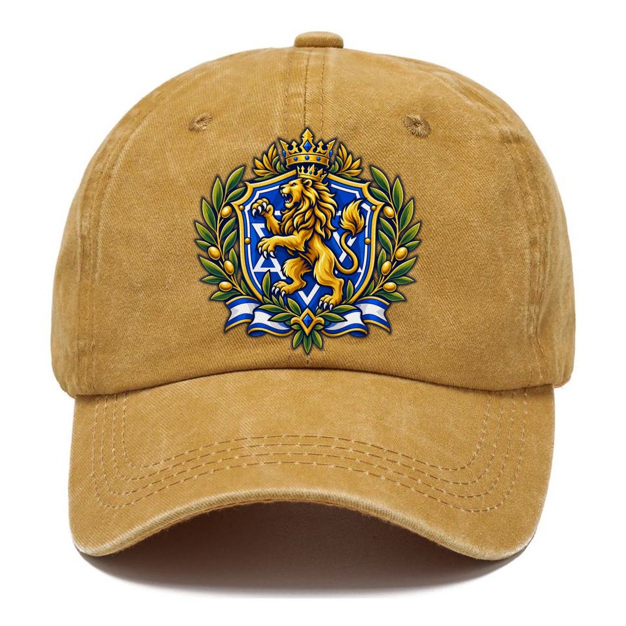 Israel Heraldic Crest Country Logos Classic Cap – Golden Harvest