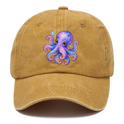 Octopus Playful Pinwheel Sea Sprite Classic Cap – Golden Harvest