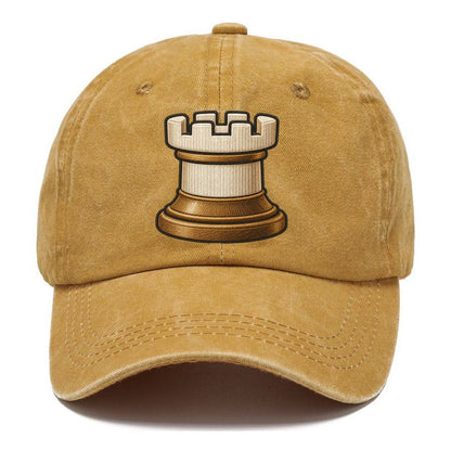 Rook Castle Token Board Games Classic Cap – Golden Harvest