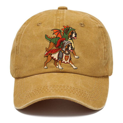 2 Boxers In Halloween Costumes Hdp 32 Parade Lineup Halloween Dog Parade Classic Cap – Golden Harvest