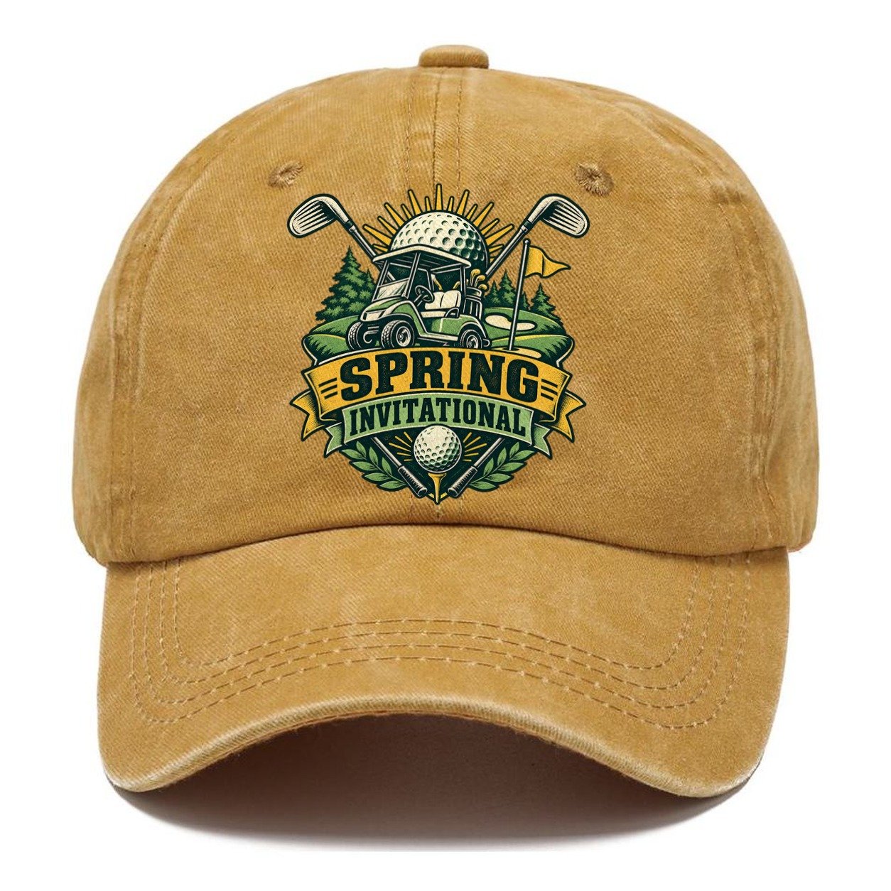 Spring Invitational Golf Life Classic Cap – Golden Harvest
