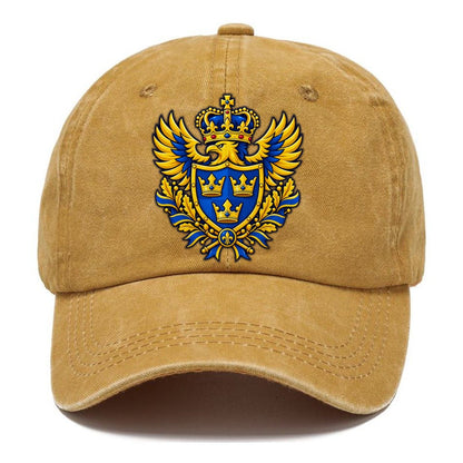 Sweden Heraldic Crest Country Logos Classic Cap – Golden Harvest