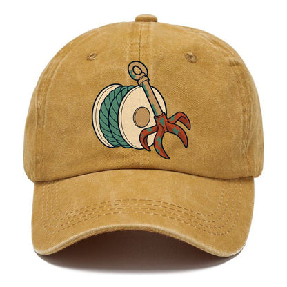 Grapple And Line Spool Treasure Hunting Classic Cap – Golden Harvest