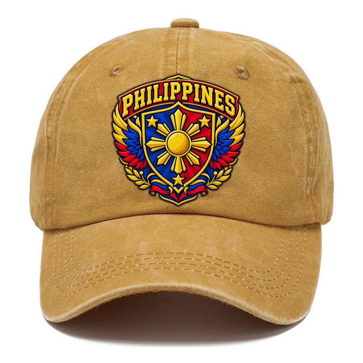 Philippines Retro Badge Country Logos Classic Cap – Golden Harvest