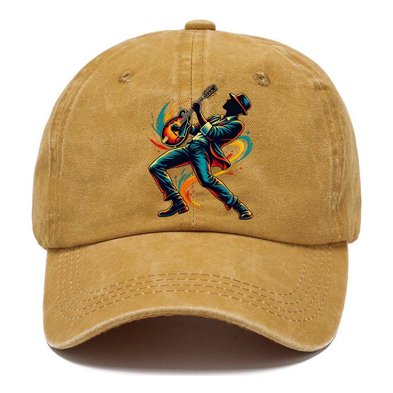 Mandolin Icon Music Instruments Classic Cap – Golden Harvest